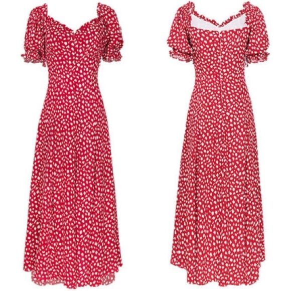 Since then guka holiday glamorous polka dot dress - Picture 1 of 10
